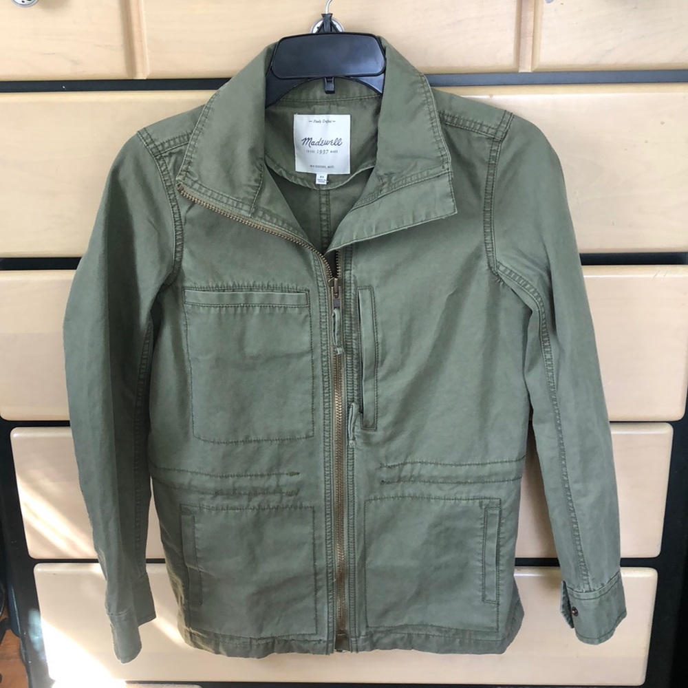 NWOT Madewell Green Jacket - Picture 3 of 5
